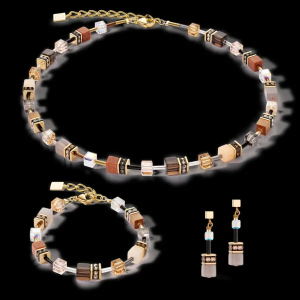 Geocube® Iconic Precious Bracelet Brown | COEUR DE LION Store