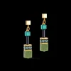 Geocube® Iconic Precious Earrings Green | COEUR DE LION Fashion