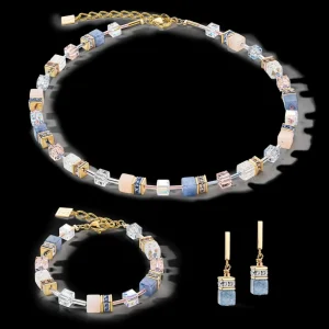 Geocube® Iconic Precious Earrings Light Blue | COEUR DE LION New