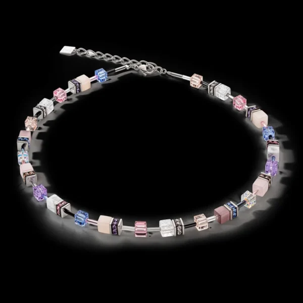 Geocube® Iconic Precious Necklace Lilac-Blue | COEUR DE LION Outlet