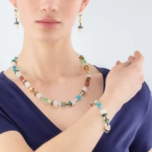 Geocube® Iconic Statement Precious Necklace Multicolour | COEUR DE LION Best Sale