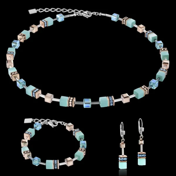 Geocube® Necklace Aqua | COEUR DE LION Best