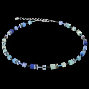 Geocube® Necklace Blue-Green | COEUR DE LION Shop