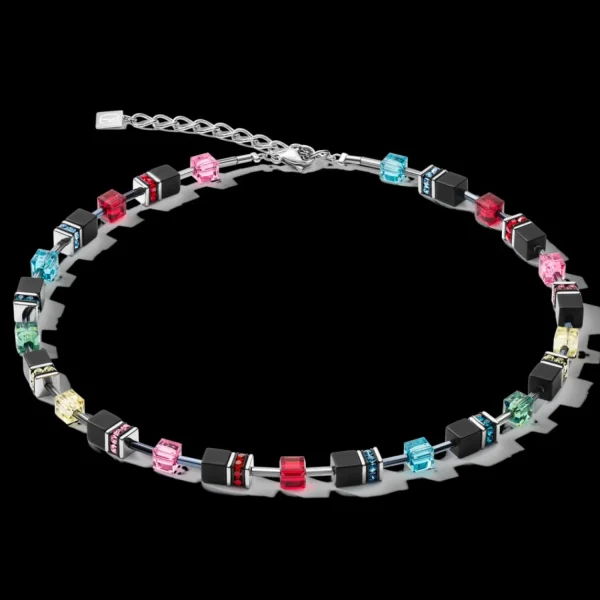 Geocube® Necklace Onyx Multicolour Pop Art | COEUR DE LION Best