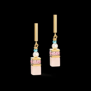 Geocube® Precious Fusion Pearls Earrings Multicolour Pastel | COEUR DE LION Discount