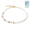 Geocube® Precious Fusion Pearls Necklace Multicolour Pastel | COEUR DE LION New