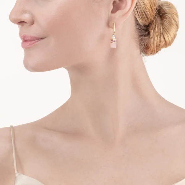Geocube® Precious Fusion Pearls Earrings Multicolour Pastel | COEUR DE LION Discount