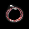 Joyful Colours Wrap Bracelet Silver Red | COEUR DE LION Shop