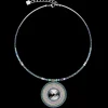 Necklace Amulet Statement Dark Green | COEUR DE LION Shop