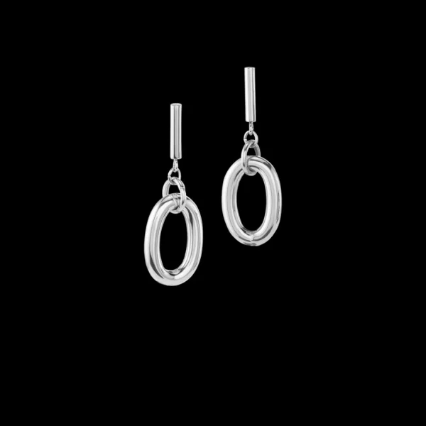 Neptune's Treasure Earrings Silver Blue | COEUR DE LION Clearance