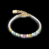 Princess Pearls Bracelet Gold Multicolour | COEUR DE LION Sale