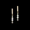 Princess Pearls Earringse Grey-Crystal | COEUR DE LION Outlet