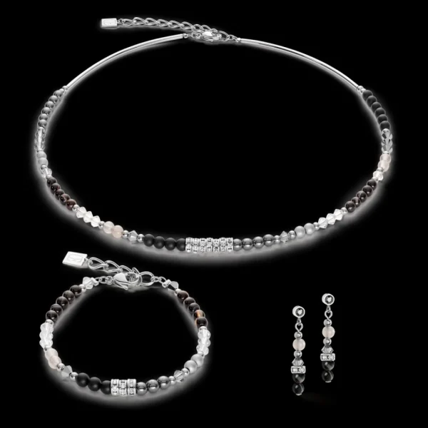 Princess Precious Necklace Black-Grey | COEUR DE LION Shop