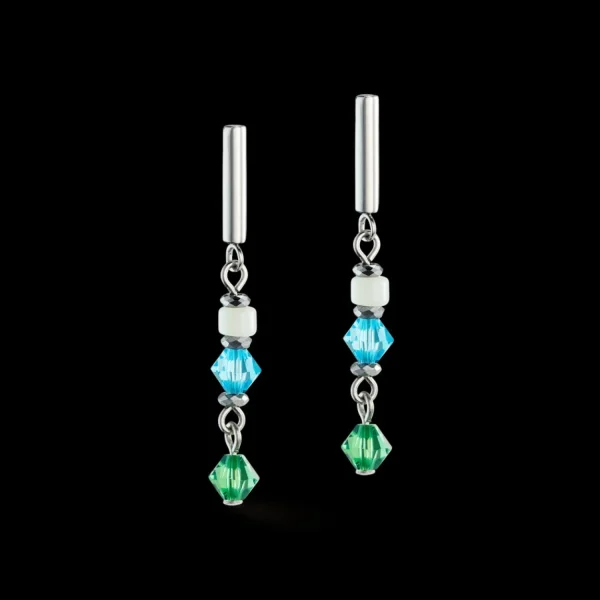 Princess Shape Mix Earrings Mint Green | COEUR DE LION Sale