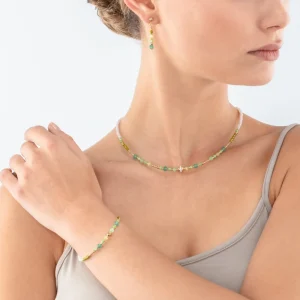 Princess Spheres Necklace Green | COEUR DE LION Best Sale