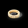 Ring Stainless Steel & Crystals Gold Crystal | COEUR DE LION Flash Sale