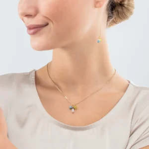 Small Guardian Necklace Pastel | COEUR DE LION Online