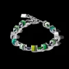 Sparkling Classic Update Bracelet Green | COEUR DE LION Online