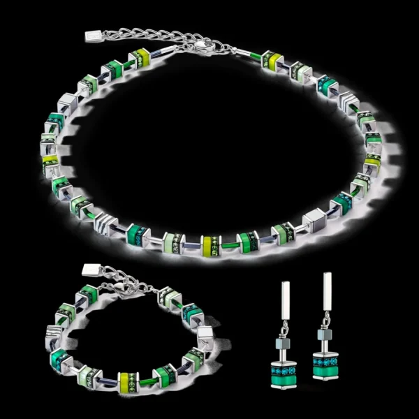 Sparkling Classic Update Bracelet Green | COEUR DE LION Online