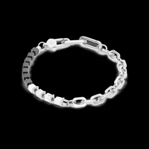 Unisex Bracelet Fusion Link Chain White | COEUR DE LION Store