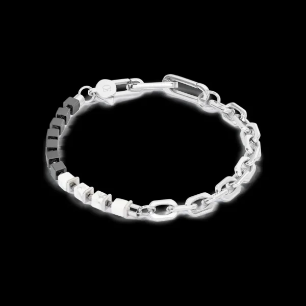 Unisex Bracelet Fusion Link Chain White | COEUR DE LION Store