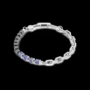 Unisex Bracelet Fusion Link Chain Blue | COEUR DE LION Sale