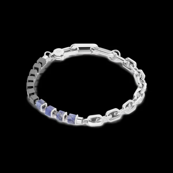 Unisex Bracelet Fusion Link Chain Blue | COEUR DE LION Flash Sale