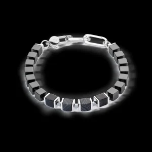 Unisex Bracelet Precious Cubes Black | COEUR DE LION Flash Sale