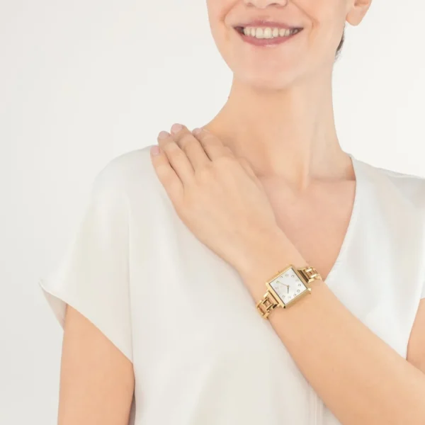 Watch Iconic Cube Golden Moments Statement Gold | COEUR DE LION Discount