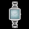 Watch Iconic Cube Ocean Cyan Statement Silver | COEUR DE LION Cheap