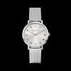 Watch Round Silver Sunray Milanese Stainless Steel | COEUR DE LION Shop